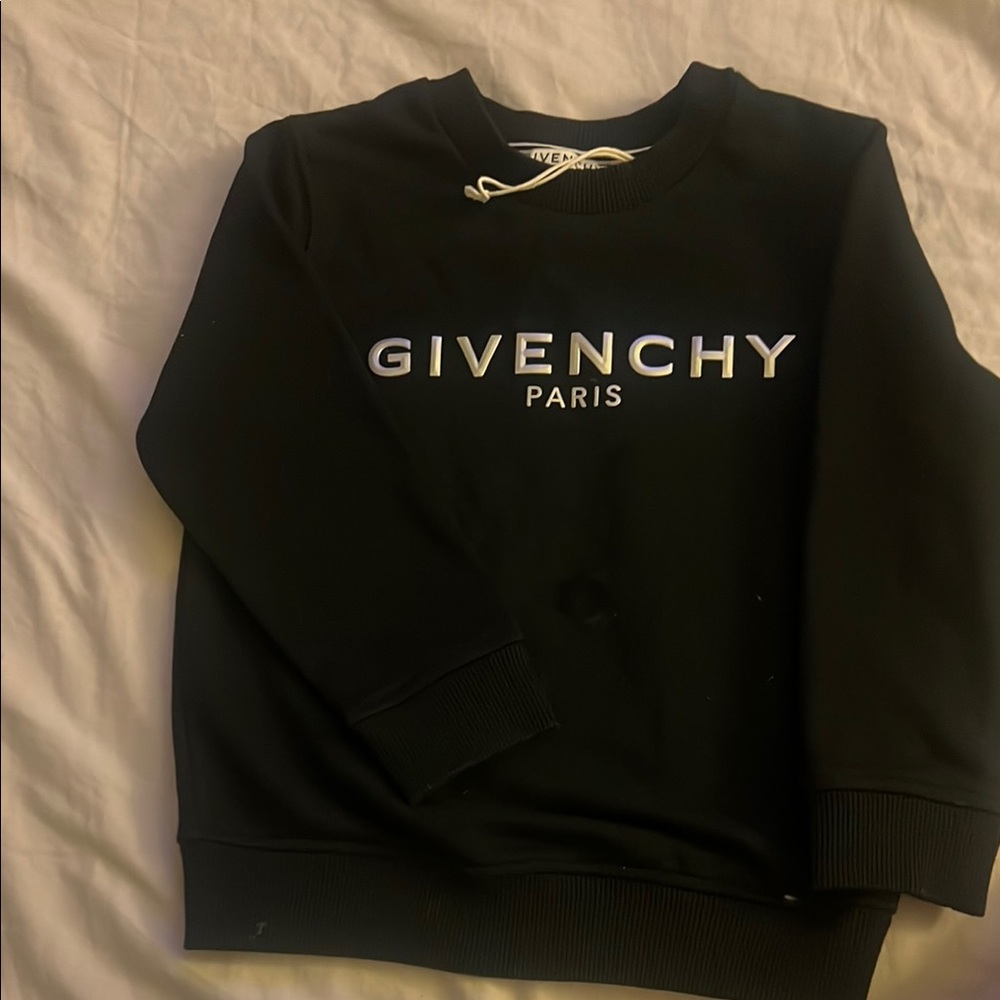 Givenchy Paris Black Sweatshirt